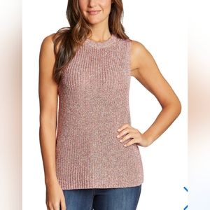 Ella Moss Ladies' Marge Ribbed Knit Sleeveless Sweater Tank
